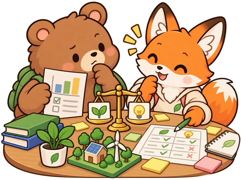 Lexi and Bearry study the first test results and judge the project more calmly.
